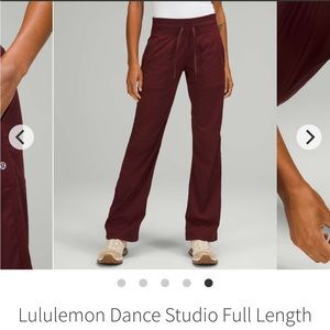 Lululemon dance studio pant